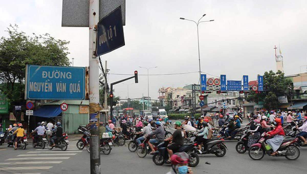 Cau Vuot Nga Tu Dinh Quoc Lo 1 – Nguyen Van Qua Quan 12 - Cầu Vượt Ngã Tư Đình Quốc Lộ 1 – Nguyễn Văn Quá Quận 12