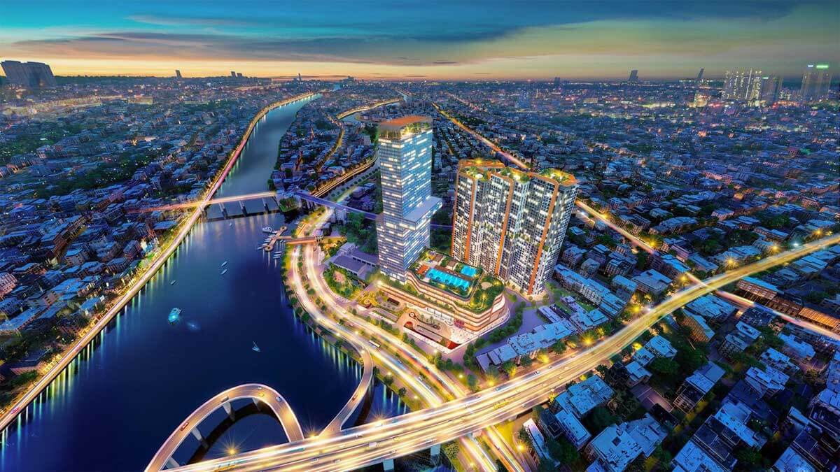 Phối cảnh dự án bất động sản góp phần thay đổi diện mạo đô thị tại Đồng Nai.